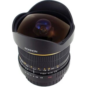 Rokinon 8mm f/3.5 Fisheye Lens - Black - Product Type Rokinon 8mm f/3.5 Fisheye Lens - Black - Product Type