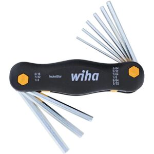 Wiha 35197 - Fold Up Key Set - 9-Piece - Ergo Handle - Key Set Wiha 35197 - Fold Up Key Set - 9-Piece - Ergo Handle - Key Set