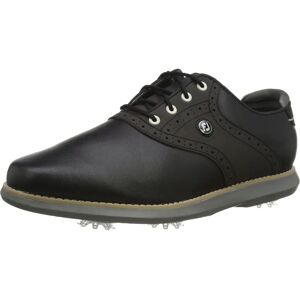 FootJoy Traditions Golf Shoes - Black - Wide - Spiked - Golf Shoes FootJoy Traditions Golf Shoes - Black - Wide - Spiked - Golf Shoes