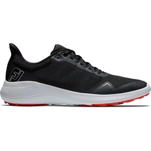 FootJoy Flex Herren Golfschuhe Schwarz/Weiß/Rot - Normal Passform FootJoy Flex Herren Golfschuhe Schwarz/Weiß/Rot - Normal Passform