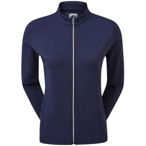 FootJoy Navy Full-Zip Midlayer Golf Sweater FootJoy Navy Full-Zip Midlayer Golf Sweater