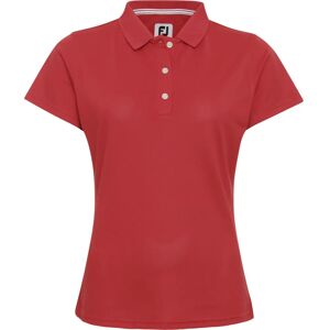 FootJoy Stretch Pique Solid Rot - Poloshirt FootJoy Stretch Pique Solid Rot - Poloshirt