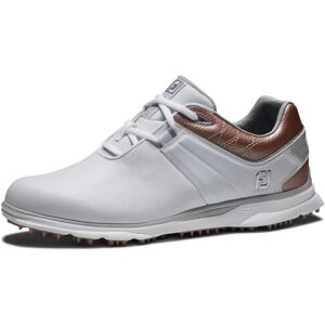 FootJoy Pro SL Wasserdichte Golfschuhe Weiß/Gold - Golfschuhe FootJoy Pro SL Wasserdichte Golfschuhe Weiß/Gold - Golfschuhe