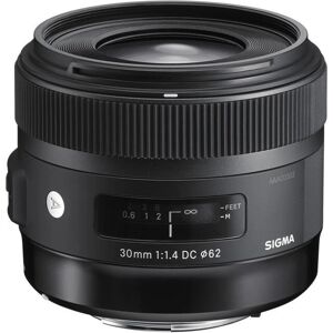 Lente Sigma 30mm F1.4 DC HSM - Preto - Tipo de produto Lente Sigma 30mm F1.4 DC HSM - Preto - Tipo de produto