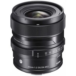 Sigma 20mm f2 DG DN Contemporary - Sony E Zwart Sigma 20mm f2 DG DN Contemporary - Sony E Zwart