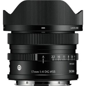 Sigma 17mm F4 DG Contemporary - Sony E Vollformat-Objektiv Schwarz Sigma 17mm F4 DG Contemporary - Sony E Vollformat-Objektiv Schwarz