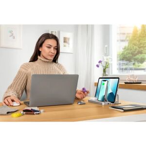 Kensington K59090WW Kabelloses Ladegerät - Smartphone, Tablet, Uhr - Silber Kensington K59090WW Kabelloses Ladegerät - Smartphone, Tablet, Uhr - Silber