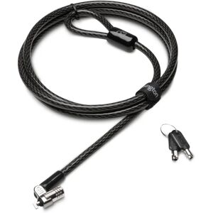 Kensington MicroSaver 2.0 Laptop Lock - Security Cable - Black, Silver Kensington MicroSaver 2.0 Laptop Lock - Security Cable - Black, Silver