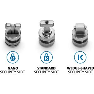 Akcesorium do kłódki kabla Kensington K68001WW - Stal nierdzewna - 3 sztuki Akcesorium do kłódki kabla Kensington K68001WW - Stal nierdzewna - 3 sztuki