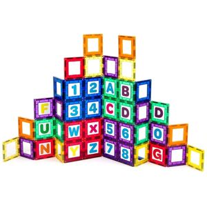 Ensemble de tuiles magnétiques Playmags - Kit éducatif de 36 pièces - Publicité Ensemble de tuiles magnétiques Playmags - Kit éducatif de 36 pièces - Publicité