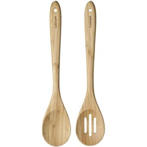 Cuisinart - Green Gourmet Bamboo - Solid & Slotted - 2-Pack - Spoons Cuisinart - Green Gourmet Bamboo - Solid & Slotted - 2-Pack - Spoons