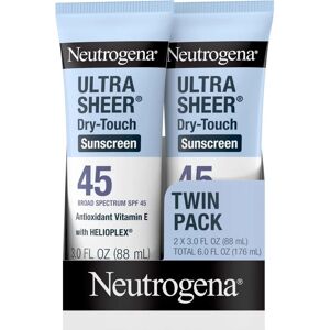 Neutrogena Ultra Sheer Dry-Touch Sunscreen SPF 45 - Sunscreen Lotion Neutrogena Ultra Sheer Dry-Touch Sunscreen SPF 45 - Sunscreen Lotion