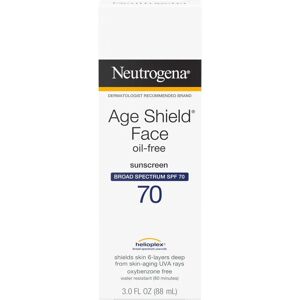 Neutrogena Age Shield Sunscreen Oil-Free SPF 70 3oz Neutrogena Age Shield Sunscreen Oil-Free SPF 70 3oz