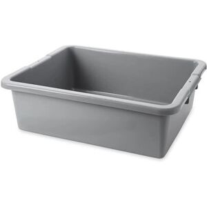 Rubbermaid FG335100GRAY Food Service Tray - Rectangular Grey Durable Polyethylene Dishwasher Safe Heavy Use Rubbermaid FG335100GRAY Food Service Tray - Rectangular Grey Durable Polyethylene Dishwasher Safe Heavy Use
