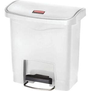 Rubbermaid 1883554 Cestino con pedalino bianco - Bianco Rubbermaid 1883554 Cestino con pedalino bianco - Bianco