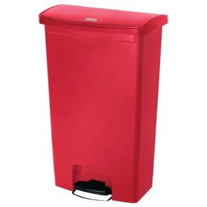 Rubbermaid 1883568 Lixeira com pedal Slim Jim - Retangular 68L Rubbermaid 1883568 Lixeira com pedal Slim Jim - Retangular 68L