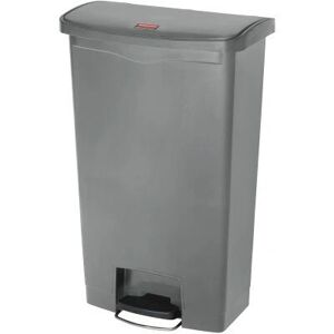 Rubbermaid Slim Jim Lixeira com Pedal 68L - Cinza Rubbermaid Slim Jim Lixeira com Pedal 68L - Cinza