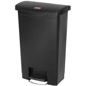 Rubbermaid Pedal-Behälter - 50L, Schwarz, Leises Schließen Rubbermaid Pedal-Behälter - 50L, Schwarz, Leises Schließen