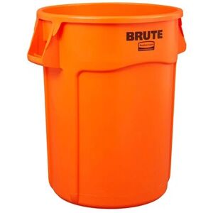 Contêiner de armazenamento Rubbermaid BRUTE 166L Laranja Contêiner de armazenamento Rubbermaid BRUTE 166L Laranja