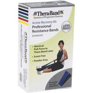 Thera Band Resistance Band - Strong Bicolor (Blue & Black) - 1.8m x 15cm Thera Band Resistance Band - Strong Bicolor (Blue & Black) - 1.8m x 15cm
