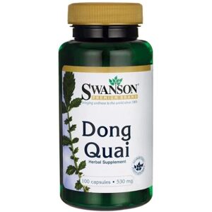 Swanson Dong Quai 530 MG Capsules - Dietary Supplements Swanson Dong Quai 530 MG Capsules - Dietary Supplements
