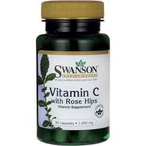 Swanson Vitamin C 1000mg med Hagtorn 30 kapsler - Tilskudd Swanson Vitamin C 1000mg med Hagtorn 30 kapsler - Tilskudd