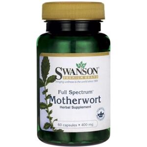Swanson Motherwort 400 mg Capsules - Support Women's Health Swanson Motherwort 400 mg Capsules - Support Women's Health
