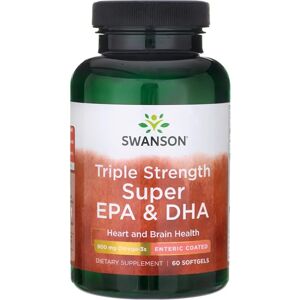 Swanson Triple Strength Super EPA & DHA 900mg - Heart Brain Joint Skin Support Swanson Triple Strength Super EPA & DHA 900mg - Heart Brain Joint Skin Support