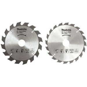 Makita D-20052 - Lames pour scies circulaires - 185mm, 16/20 dents - Publicité Makita D-20052 - Lames pour scies circulaires - 185mm, 16/20 dents - Publicité