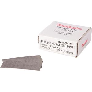 Makita F-32155 Nässlor - Rostfritt stål 25mm, 10.000 st Makita F-32155 Nässlor - Rostfritt stål 25mm, 10.000 st