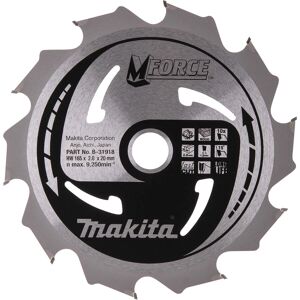Makita M-Force Cirkelzaagblad - 165mm, 20mm, 10T - Cirkelzaagblad Makita M-Force Cirkelzaagblad - 165mm, 20mm, 10T - Cirkelzaagblad