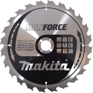 Makita B-32172 Circular Saw Blade - 270mm, 24T, 30mm bore Makita B-32172 Circular Saw Blade - 270mm, 24T, 30mm bore