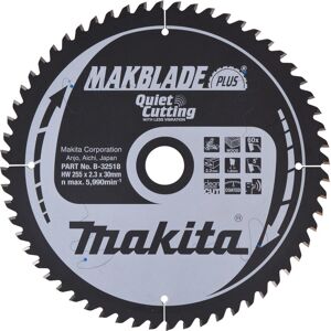 Makita B-32518 Circular Saw Blade - Wood, 255mm, 60T Makita B-32518 Circular Saw Blade - Wood, 255mm, 60T