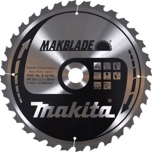 Makita Makblade 305mm Lame de Scie Circulaire - Bois - Publicité Makita Makblade 305mm Lame de Scie Circulaire - Bois - Publicité