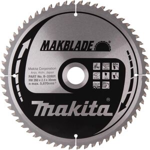 Makita B-32801 - Circular Saw Blade 260x30x60Z - Power Tool Accessories Makita B-32801 - Circular Saw Blade 260x30x60Z - Power Tool Accessories