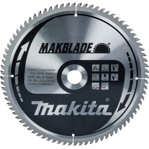 Makita B-32851 Lame de scie circulaire - 305mm, 80T, Bois - Publicité Makita B-32851 Lame de scie circulaire - 305mm, 80T, Bois - Publicité