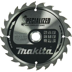 Makita B-32910 Lame de Scie Circulaire - Carbure - 165mm - Publicité Makita B-32910 Lame de Scie Circulaire - Carbure - 165mm - Publicité