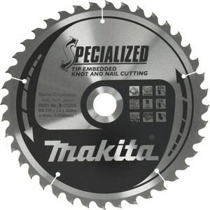 Makita Tarcza do Piły Kołowej 270mm, 40 Zębów, 18° Makita Tarcza do Piły Kołowej 270mm, 40 Zębów, 18°