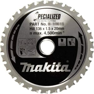 Makita B-33526 Specialised Saw Blade - Metal Cutting 136mm Makita B-33526 Specialised Saw Blade - Metal Cutting 136mm