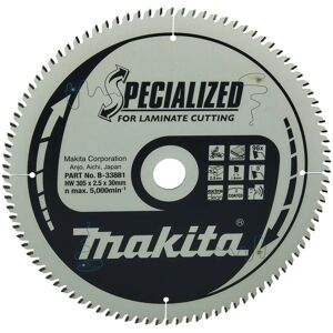 Makita B-33881 Circular Saw Blade - Specialized, 305mm, Fine Cut Makita B-33881 Circular Saw Blade - Specialized, 305mm, Fine Cut