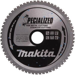 Tarcza do Piły Tarczowej Makita B-33984 - Metal Stal nierdzewna - 185mm Tarcza do Piły Tarczowej Makita B-33984 - Metal Stal nierdzewna - 185mm