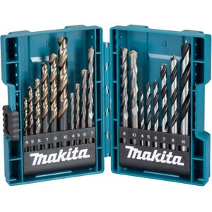 Makita Drill Set - 18 pcs, Metal, Wood, Stone - Drills for Makita DDF487RFE3 Makita Drill Set - 18 pcs, Metal, Wood, Stone - Drills for Makita DDF487RFE3