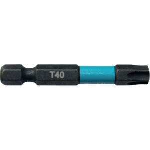 Makita B-63812 Impact screwdriver bit - 2 pcs - T40 - Hex - 50mm - Impact tool Makita B-63812 Impact screwdriver bit - 2 pcs - T40 - Hex - 50mm - Impact tool