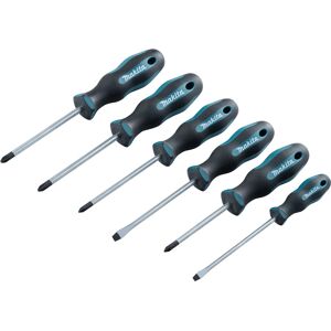 Makita E-10528 Screwdriver Set - 6-Piece, Ergonomic, Magnetic Tips Makita E-10528 Screwdriver Set - 6-Piece, Ergonomic, Magnetic Tips