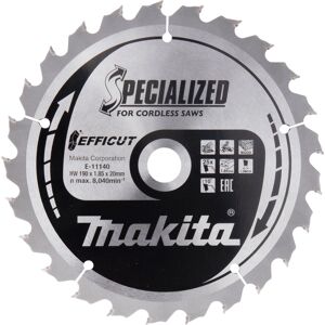 Makita E-11178 High-Speed Circular Saw Blade - 190mm, 25T Makita E-11178 High-Speed Circular Saw Blade - 190mm, 25T