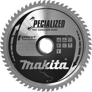 Makita E-12267 Hoja de sierra circular - 21,6 cm - 60 dientes - Cortes eficientes Makita E-12267 Hoja de sierra circular - 21,6 cm - 60 dientes - Cortes eficientes