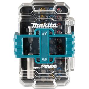 Makita Impact Premier 31-Piece Impact Driver Bit Set - Turquoise Makita Impact Premier 31-Piece Impact Driver Bit Set - Turquoise