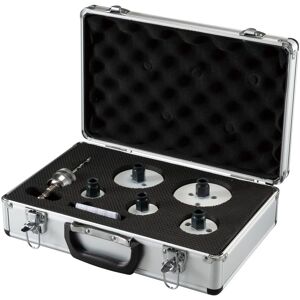 Makita Hole Saw Set for Electricians - 7 Sizes (32-83mm) + Adapter Makita Hole Saw Set for Electricians - 7 Sizes (32-83mm) + Adapter