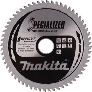 Makita E-16863 Compact Circular Saw Blade - Aluminium Cutting Makita E-16863 Compact Circular Saw Blade - Aluminium Cutting