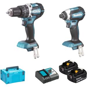Makita DLX2180TJ1 18V Li-Ion Klusset - Voor elke klus Makita DLX2180TJ1 18V Li-Ion Klusset - Voor elke klus